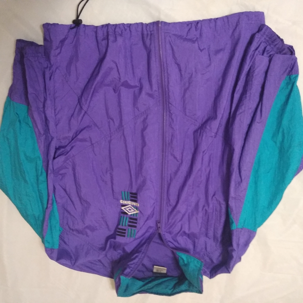 Vintage 90s Umbro Windbreaker Large